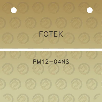 fotek-pm12-04ns