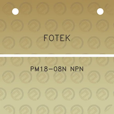 fotek-pm18-08n-npn