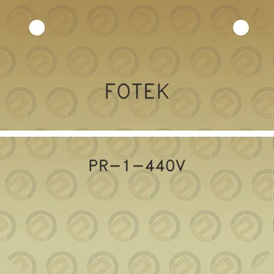 fotek-pr-1-440v