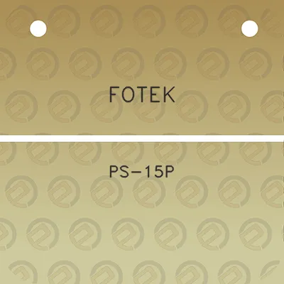 fotek-ps-15p