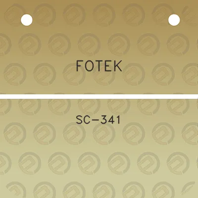 fotek-sc-341