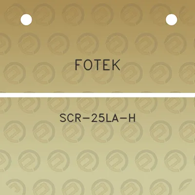 fotek-scr-25la-h