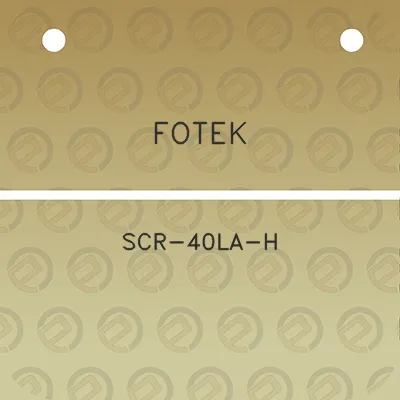 fotek-scr-40la-h