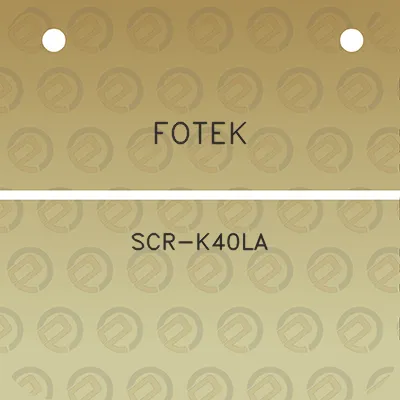 fotek-scr-k40la