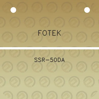 fotek-ssr-50da