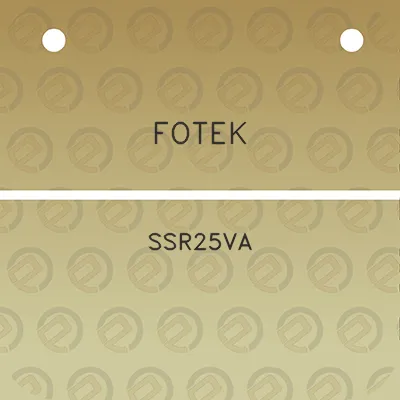 fotek-ssr25va