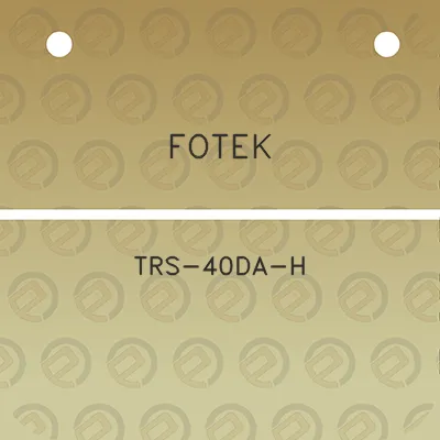 fotek-trs-40da-h