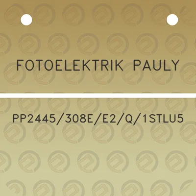 fotoelektrik-pauly-pp2445308ee2q1stlu5