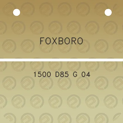 foxboro-1500-d85-g-04