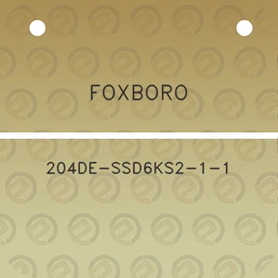 foxboro-204de-ssd6ks2-1-1