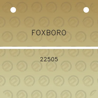 foxboro-22505