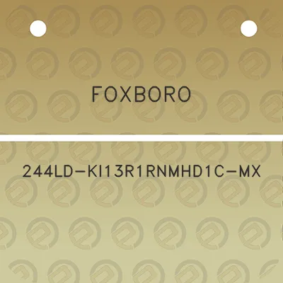 foxboro-244ld-ki13r1rnmhd1c-mx