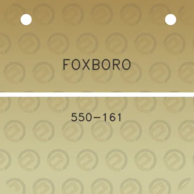 foxboro-550-161