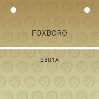 foxboro-9301a