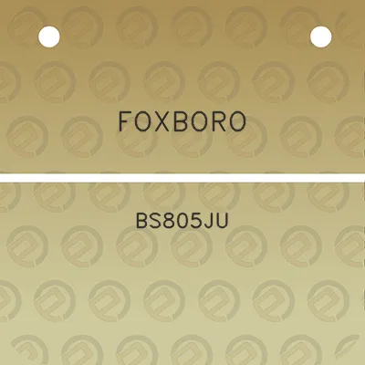 foxboro-bs805ju