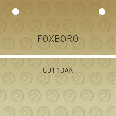 foxboro-c0110ak