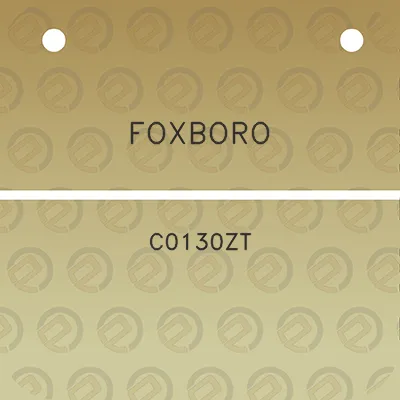 foxboro-c0130zt