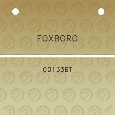 foxboro-c0133bt