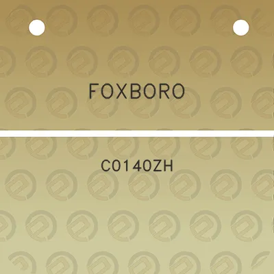 foxboro-c0140zh