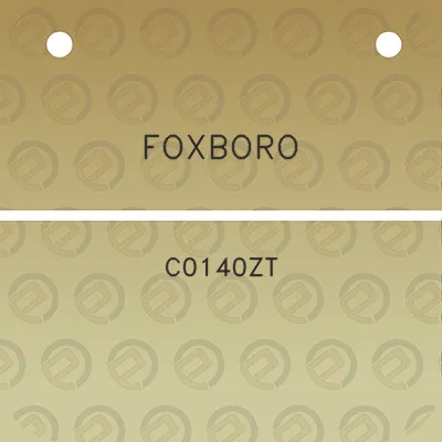 foxboro-c0140zt