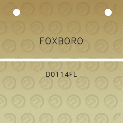 foxboro-d0114fl