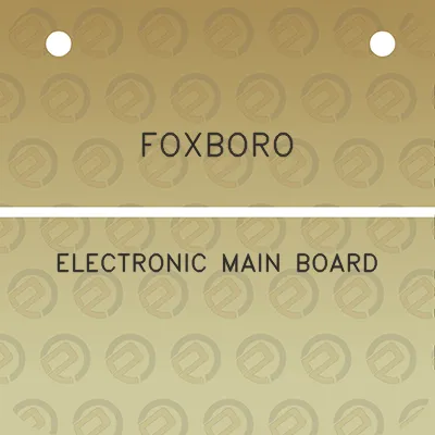 foxboro-electronic-main-board