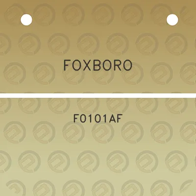 foxboro-f0101af