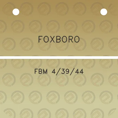 foxboro-fbm-43944