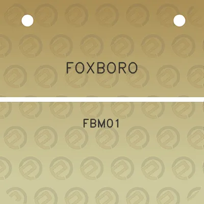 foxboro-fbm01