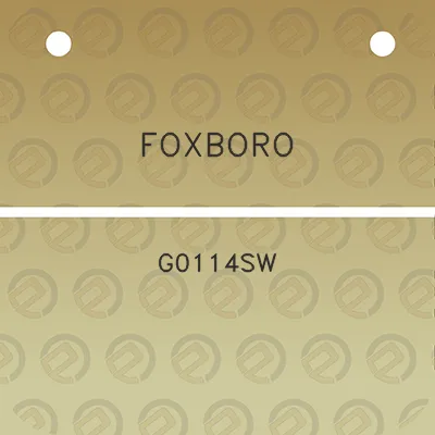 foxboro-g0114sw