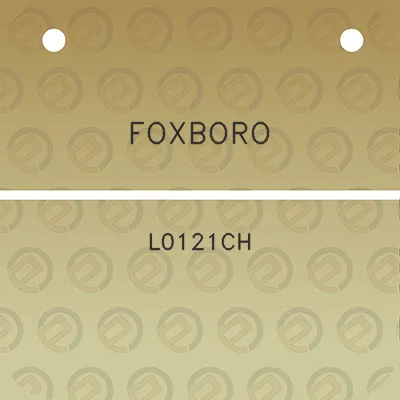 foxboro-l0121ch