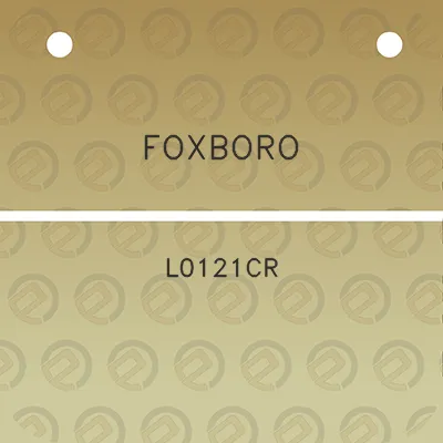 foxboro-l0121cr