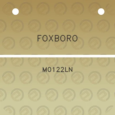 foxboro-m0122ln