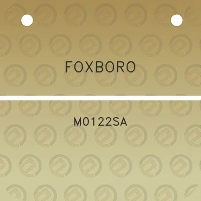 foxboro-m0122sa