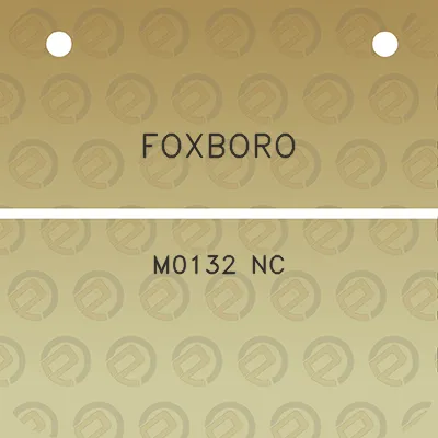 foxboro-m0132-nc