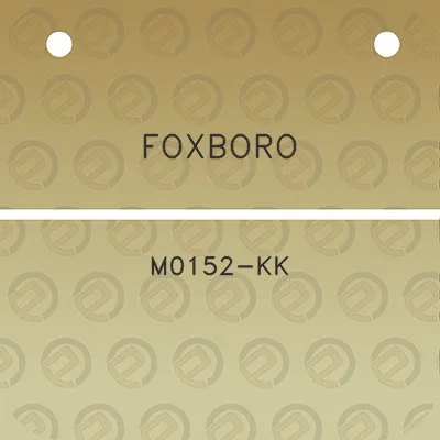 foxboro-m0152-kk