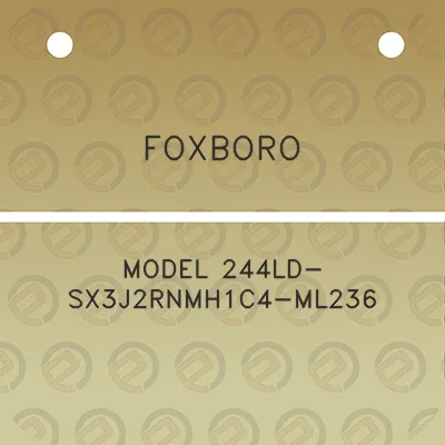 foxboro-model-244ld-sx3j2rnmh1c4-ml236