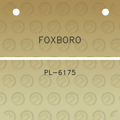 foxboro-pl-6175