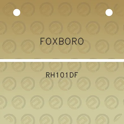 foxboro-rh101df