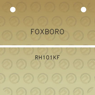 foxboro-rh101kf