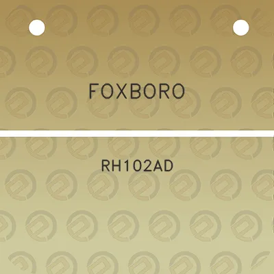 foxboro-rh102ad