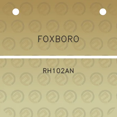 foxboro-rh102an