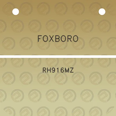 foxboro-rh916mz