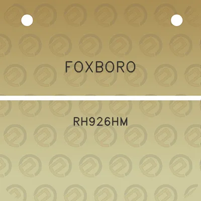 foxboro-rh926hm