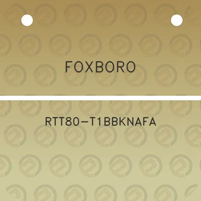 foxboro-rtt80-t1bbknafa