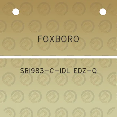 foxboro-sri983-c-idl-edz-q