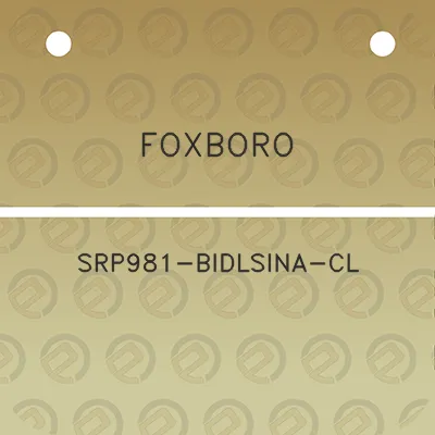 foxboro-srp981-bidlsina-cl