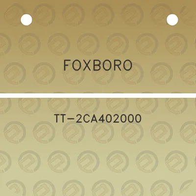 foxboro-tt-2ca402000