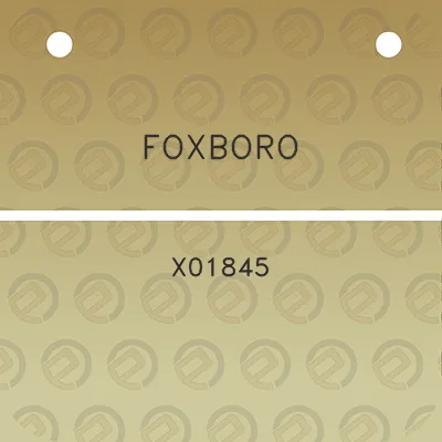 foxboro-x01845