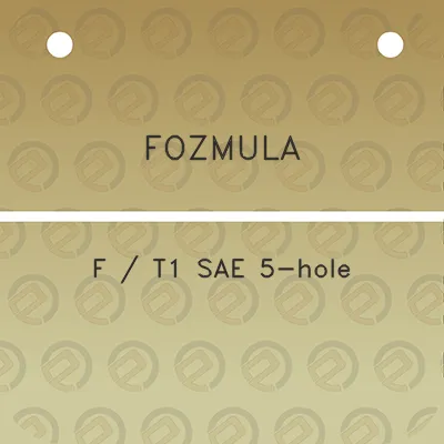 fozmula-f-t1-sae-5-hole